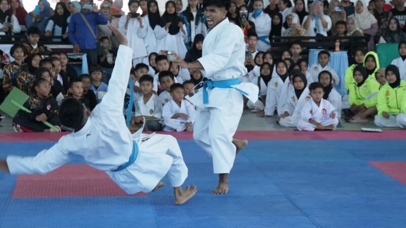 Karate Championship Cup 2024, Ratusan Peserta dari 3 Provinsi Perebutkan Piala Komandan Brimob
