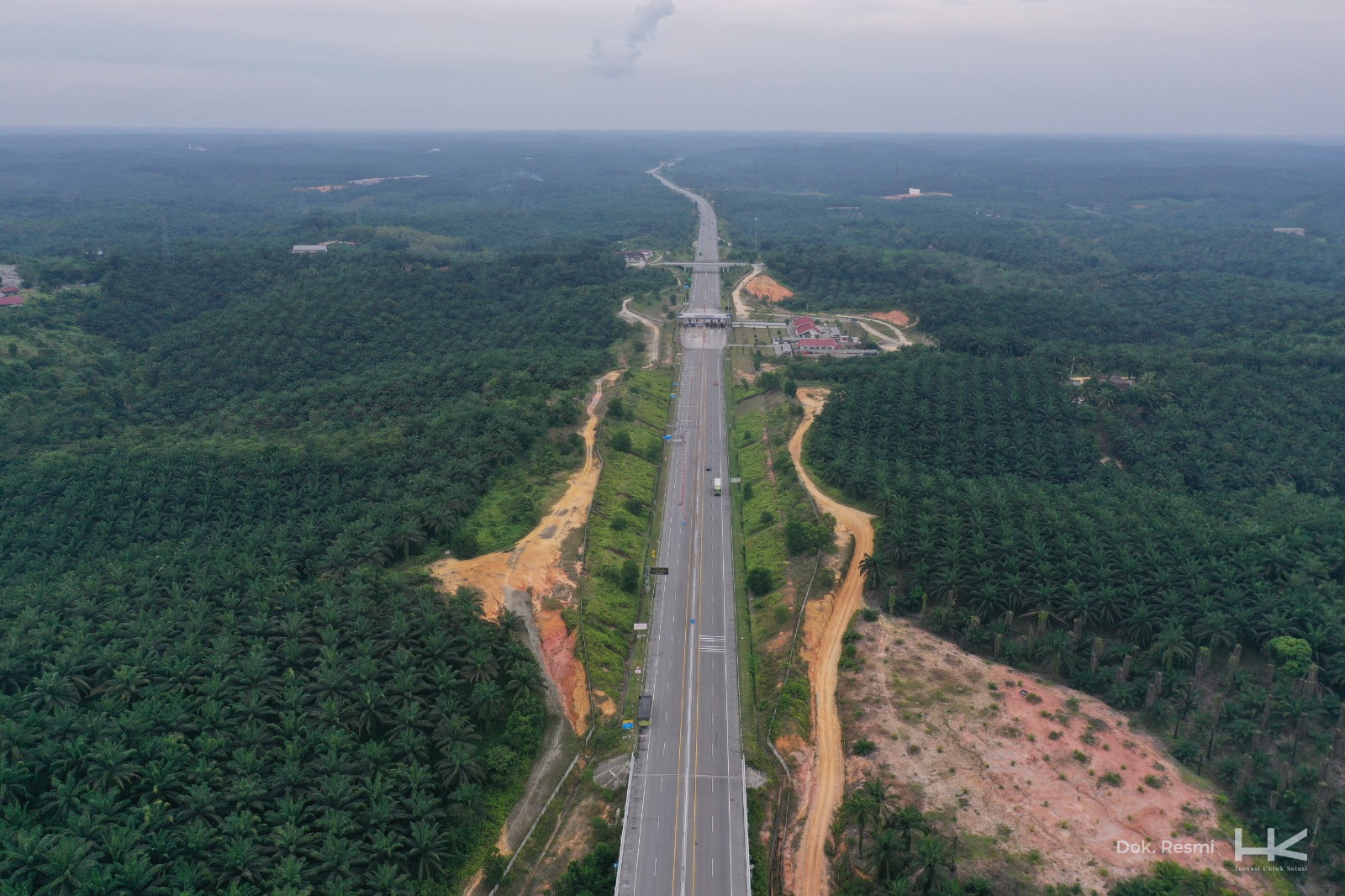 HK Kejar Tuntaskan 2 Proyek Penghubung Tol Trans Sumatra