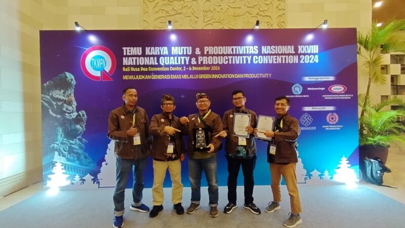 Tim Inovasi PT Semen Padang Sabet 1 Diamond, 9 Platinum dan 6 Gold di Ajang TKMPN 2024