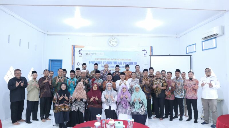 Pengurus FWP Sumbar Dikukuhkan, Ketua: Jadi Forum Wakaf Produktif Wilayah Pertama di Indonesia