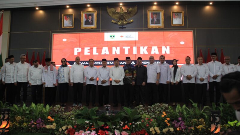 Ketum PMI Jusuf Kalla Lantik Pengurus Wilayah Sumbar Periode 2024-2029