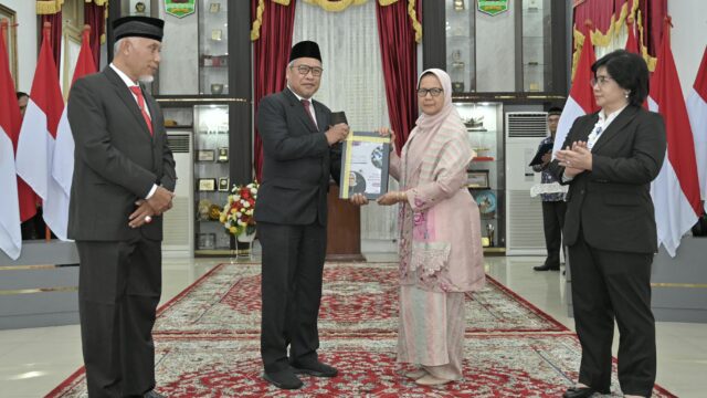 Arif Ardiyanto Resmi Dikukuhkan Sebagai Kepala Perwakilan BPKP Sumbar