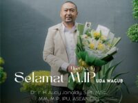 Raih Rekor MURI Kepala Daerah dengan Gelar Akademik Terbanyak, Audy Joinaldy Kembali Tambah Gelar