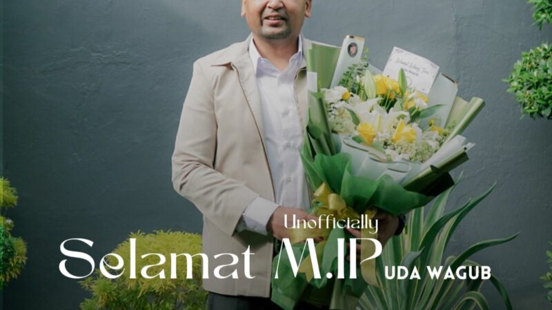 Raih Rekor MURI Kepala Daerah dengan Gelar Akademik Terbanyak, Audy Joinaldy Kembali Tambah Gelar