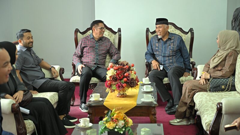 Sambut Kunjungan Baleg DPR, Gubernur Sumbar Sampaikan 3 Aspirasi