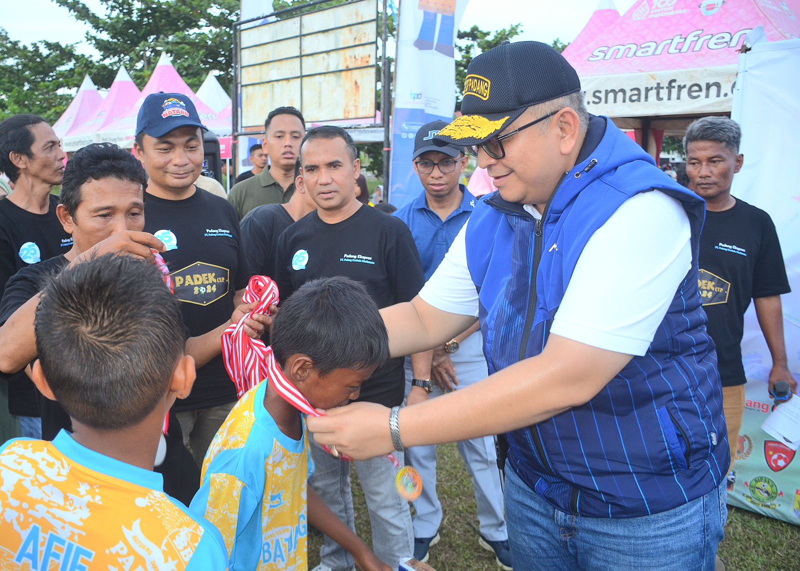 Pj Wako Andree Algamar Tutup Turnamen Sepakbola Padek Cup 2