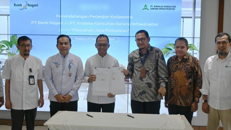 Layanan Perbankan, Bank Nagari Jalin Kerjasama dengan PT AKSI
