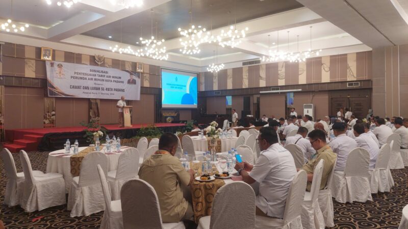 Mulai 2025 nanti, Perumda Air Minum (Perumda AM) Kota Padang atau dulu dikenal dengan sebutan PDAM, akan melakukan penyesuaian tarif.