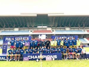 Persatuan Sepakbola Kota Pariaman (Persikopa) harus menelan kekelahan dari Duta FC dari Banten dalam babak final Piala Soeratin U-17.