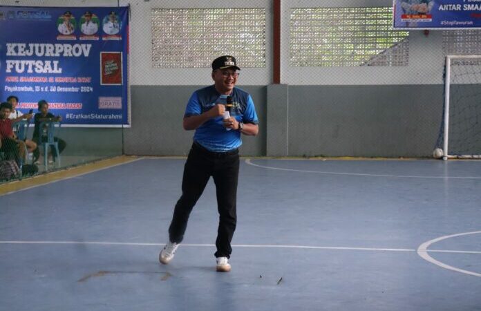 Sebanyak 41 tim futsal dari SMA, SMK, dan MA se-Sumatra Barat ambil bagian dalam Kejuaraan Daerah Futsal yang berlangsung di
