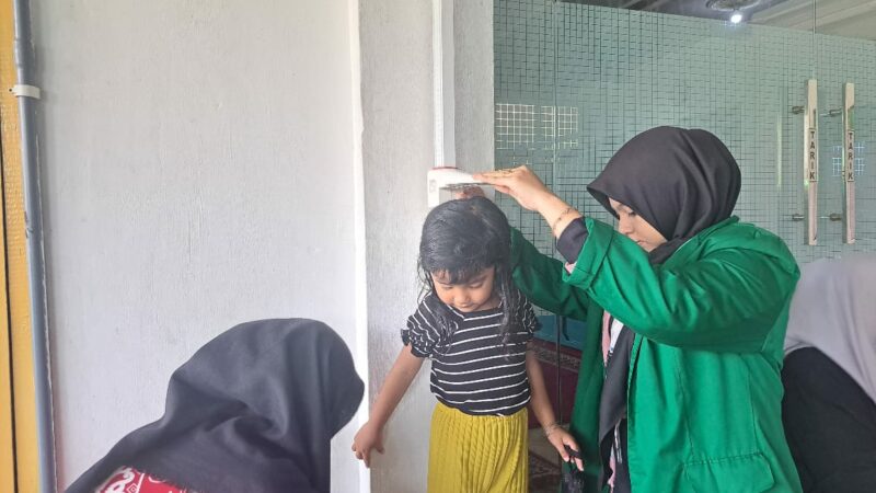 Mahasiswa Gizi Universitas Andalas Dorong Penanganan Stunting di Korong Gadang