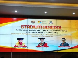 Rektor Universitas Islam Negeri (UIN) Imam Bonjol Padang secara resmi membuka acara “ISSOD V 2024 The 5th Internasional Seminar on Da’wah