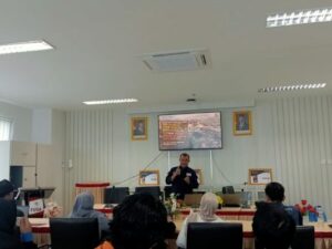 Pusat Mitigasi Bencana Universitas Islam Negeri (UIN) Imam Bonjol Padang melaksanakan sosialisasi program kerja pusat mitigasi bencana UIN