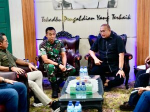 Wakil Ketua Komisi VI DPR RI Andre Rosiade memasilitasi pembangunan lapangan bulu tangkis Korem 032/Wirabraja melalui dana CSR BNI