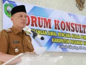 Bawaslu Pasaman laporkan Bupati Pasaman sekaligus petahana pada Pillkada serentak 2024, Sabar AS terkait pelanggaran tindak pidana