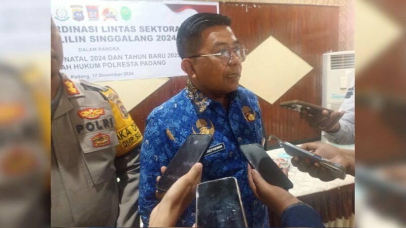 Pemerintahan Kota (Pemko) Padang berkoordinasi dengan Polresta Padang ciptakan keamanan dan kenyamanan jelang Natal dan Tahun Baru (Nataru).