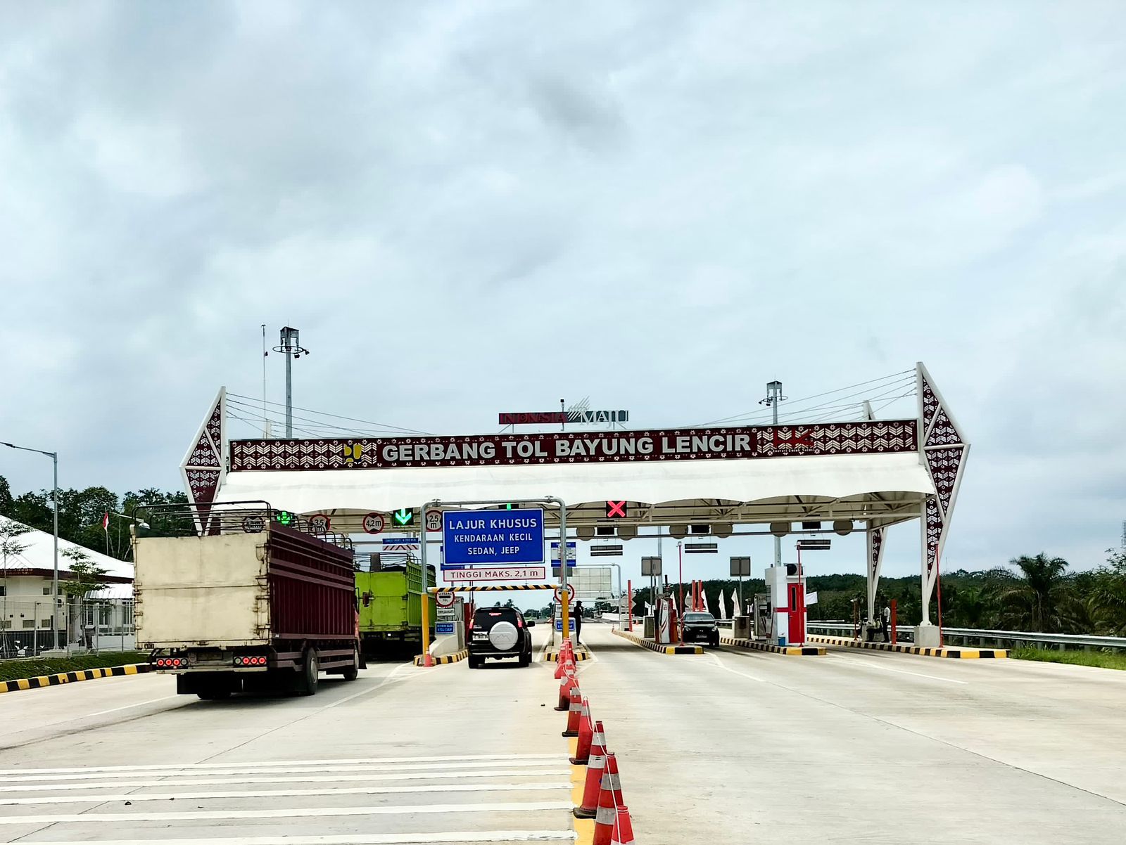 Sampai H+1 Natal, Volume Kendaraan di Tol Trans Sumatra Meningkat 41 Persen