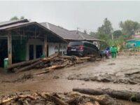 Longsor terjadi Jorong Sigiran, Nagari Tanjung Sani, Kecamatan Tanjung Raya, Kabupaten Agam pada Senin (23/12/2024) sekitar pukul 12.45 WIB.