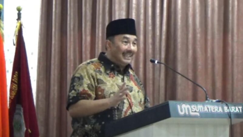 Fakultas Hukum Universitas Muhammadiyah (UM) Sumatera Barat menggelar kuliah umum di Convention Hall Yunahar Ilyas Kampus III Bukittinggi,