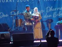 Malam Resepsi HUT Kabupaten Dharmasraya, Bupati Sutan Riska Pamit