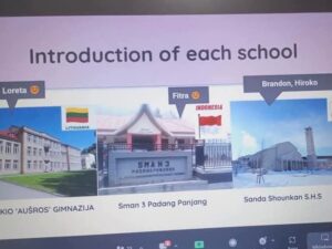 SMAN 3 Padang Panjang Jalin Kolaborasi dengan Lithuania dan Jepang