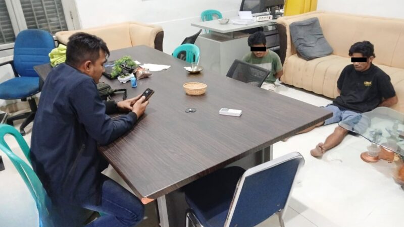 KAI Divre II Sumbar Amankan Pelaku Percobaan Pencurian Rel Gongsol