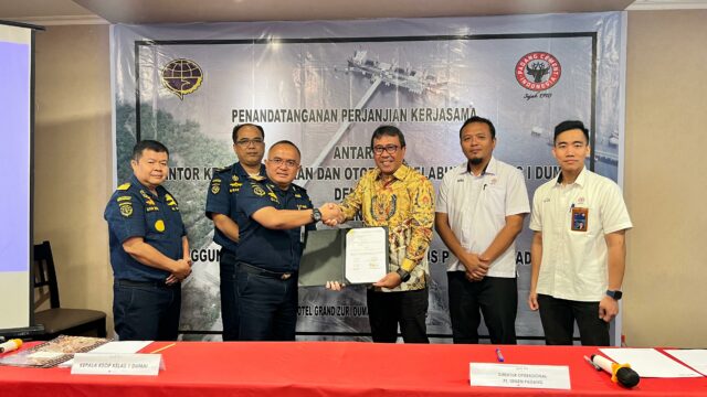 Penggunaan Terminal Khusus, PT Semen Padang dan KSOP Dumai Jalin Kerjasama