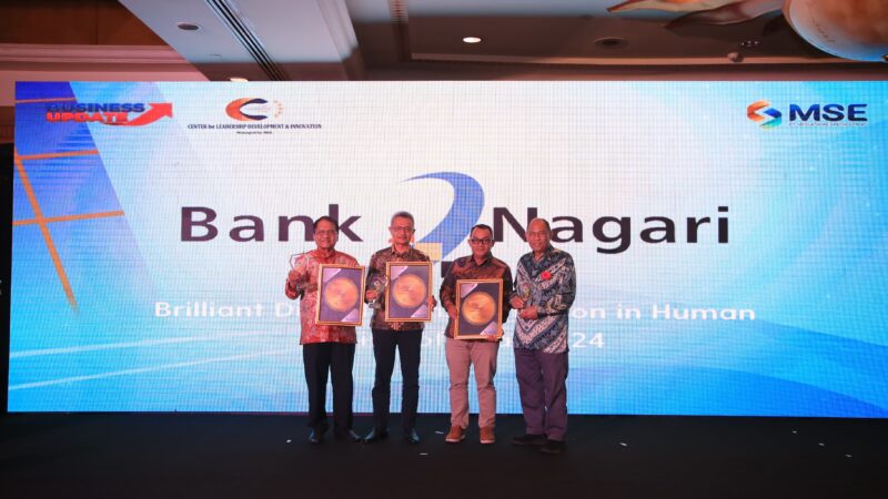 Bank Nagari Raih 4 Penghargaan di Ajang IHCBA 2024