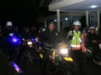 Polda Sumbar melakukan patroli besar-besaran ke sejumlah titik rawan tawuran dan balap liar di Kota Padang pada Jumat (10/1/2025) malam