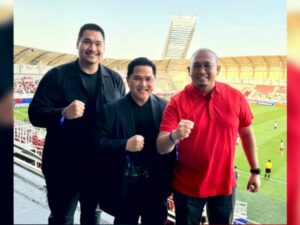 Ketua Umum PSSI, Erick Thohir resmi mencopot Shin Tae-yong dari kursi pelatih Timnas Indonesia. Hal itu disampaikan Erick saat konferensi pers