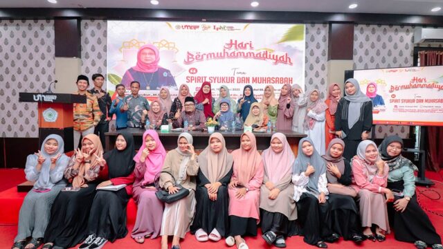 Universitas Muhammadiyah (UM) Sumatera Barat gelar Hari Bermuhammadiyah, Jumat (10/1/2025) di Convention Hall Prof Dr H Ahmad Syafi’i Ma’arif