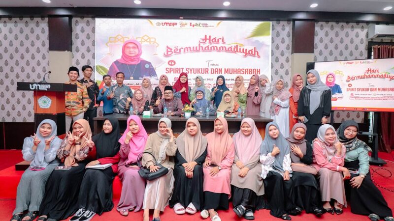 Universitas Muhammadiyah (UM) Sumatera Barat gelar Hari Bermuhammadiyah, Jumat (10/1/2025) di Convention Hall Prof Dr H Ahmad Syafi’i Ma’arif