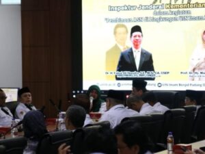 UIN Imam Bonjol Padang menjadi tuan rumah dalam kegiatan pembinaan Aparatur Sipil Negara (ASN) yang dilaksanakan bersama Irjen