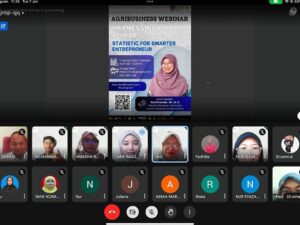 Fakultas Pertanian UM Sumatera Barat mengikuti kegiatan Agribusiness Webinar yang dilaksanakan oleh Agribusiness Fakulti