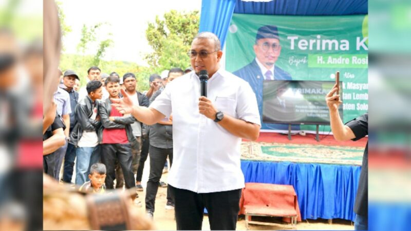 Wakil Ketua Komisi VI DPR RI Andre Rosiade memastikan semua masukan yang didapatkan saat sosialisasi rencana pembangunan PLTS Singkarak