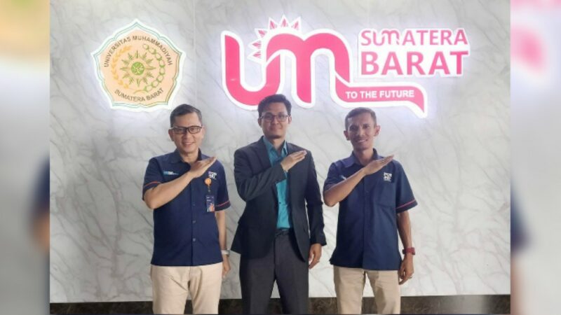 Perwakilan Wilayah PT Pos Indonesia (Persero) mengunjungi Universitas Muhammadiyah (UM) Sumatera Barat, Selasa (21/1/2025). Kunjungan PT