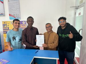 Orientasi Mahasiswa Baru jalur Penerima Beasiswa Mahasiswa Internasional UM Sumatera Barat diselenggarakan oleh Pusat Bahasa