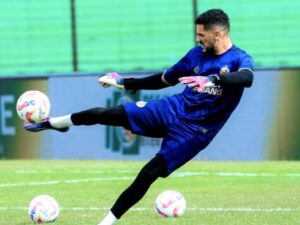 Arthur Augusto kiper Semen Padang FC (Foto: ist)