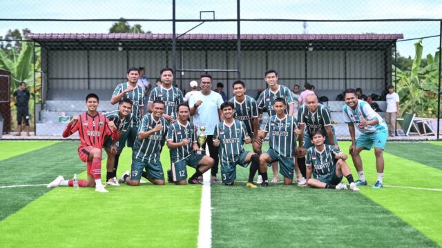 Sakato FC Juara Lambox Mini Soccer Trofeo, Tumbangkan Bank Nagari dan Semen Padang