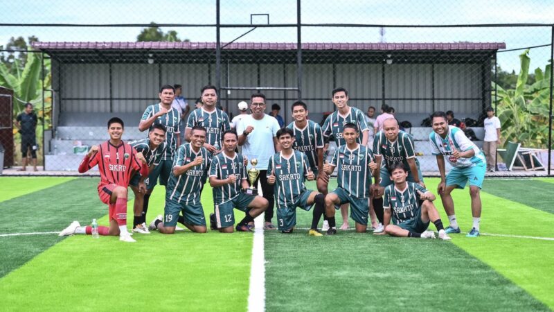 Sakato FC Juara Lambox Mini Soccer Trofeo, Tumbangkan Bank Nagari dan Semen Padang