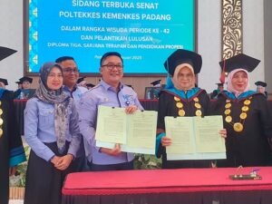 Layanan Keuangan, Bank Nagari Jalin Kerjasama dengan Politeknik Kesehatan Kemenkes