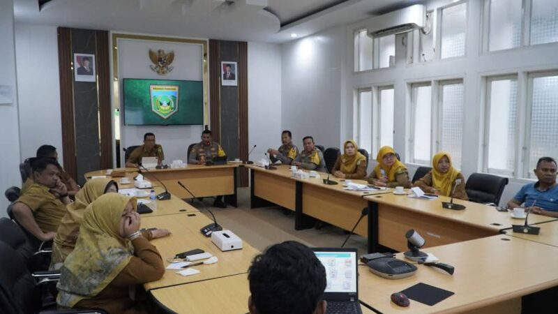 Pemko Padang Panjang Gelar Rapat Teknis Bahas Program MBG