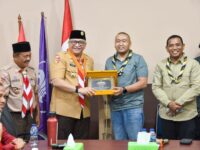 Akhiri Masa Tugas Audy Joinaldy Pamit ke Kwarcab Pramuka Padang