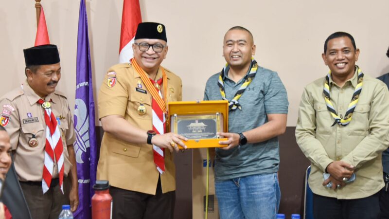 Pramuka Padang Terima Kunjungan Silaturahmi Pengurus Kwarda Sumbar
