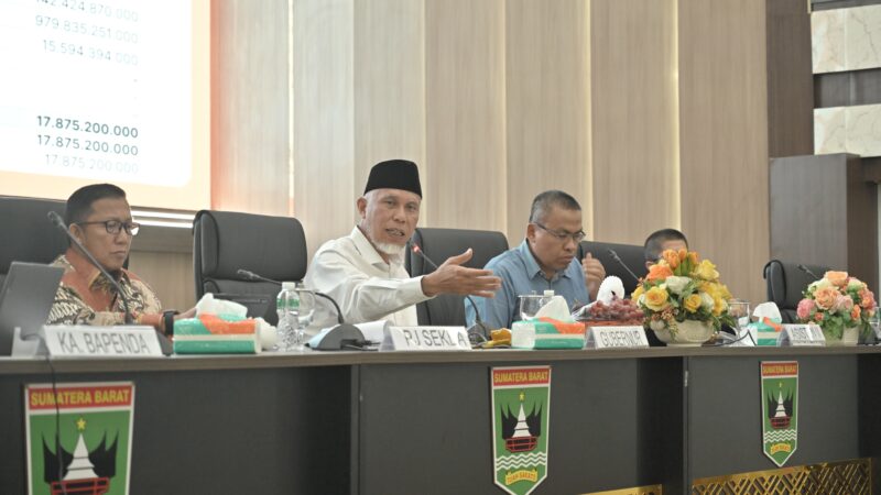 Pemprov Sumbar Bakal Genjot Potensi Retribusi Optimalkan PAD