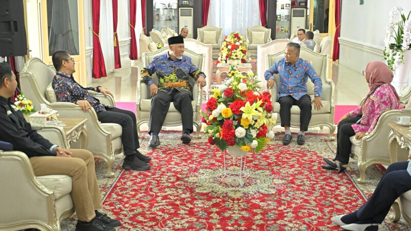 Gubernur Sambut Kepala Ombudsman Sumbar yang Baru, Bahas Evaluasi dan Layanan Publik