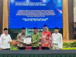 UUS Bank Nagari Jalin Kerjasama dengan DMI Sumbar