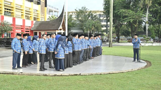 Pamit, Wagub Audy Ingatkan ASN Pemprov Bekerja Maksimal untuk Kemajuan Sumbar