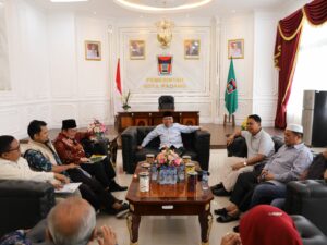 Audiensi dengan Wawako Maigus, Baznas Bahas Kolaborasi dengan Pemko Padang