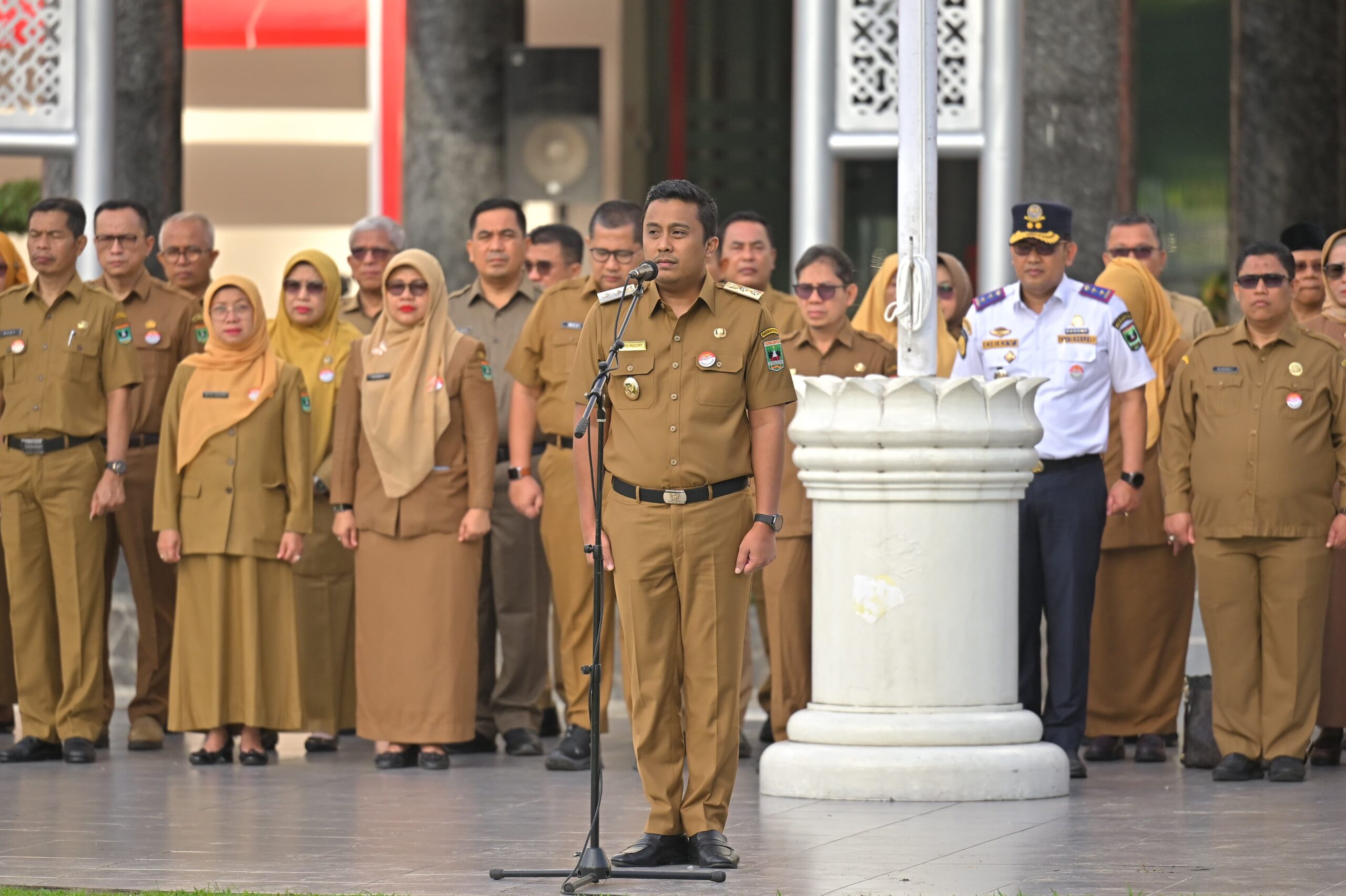 Pimpin Apel Perdana, Wagub Sumbar Ingatkan Pentingnya Soliditas